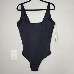 NWT Everlane Renew Black One Piece Swimsuit Size XXL‎